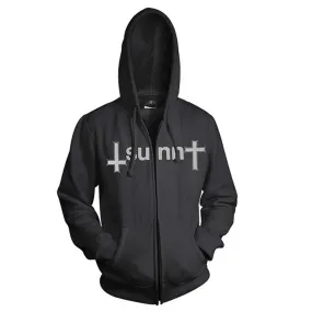 00 Void ZIP UP HOODIE Zippered Hooded Sweatshirt