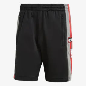 ADIDAS ORIGINALS | ADICOLOR ADIBREAK SHORTS { BLACK/GREY FOUR/BETTER SCARLET