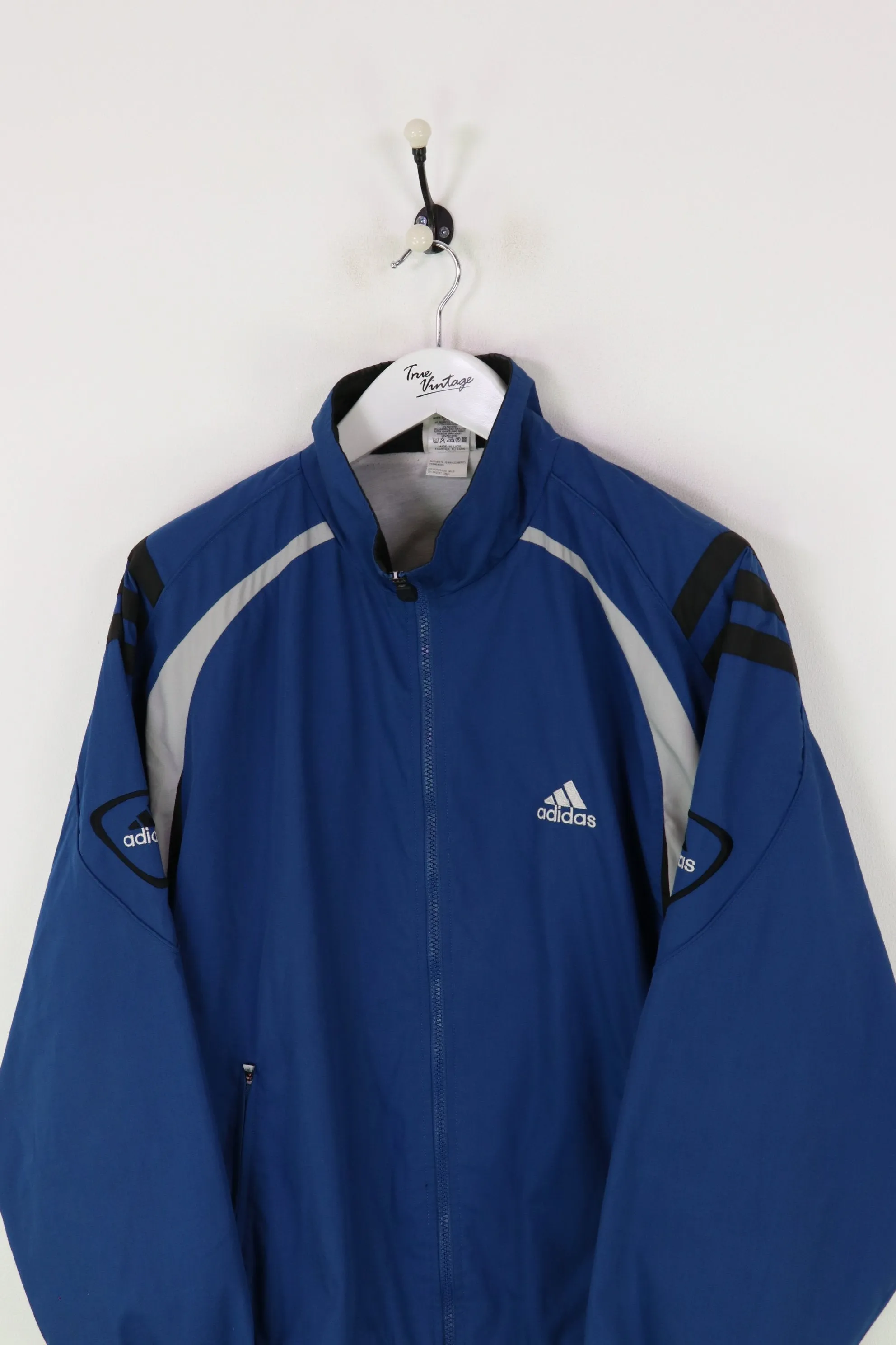 Adidas Shell Suit Jacket Blue XL