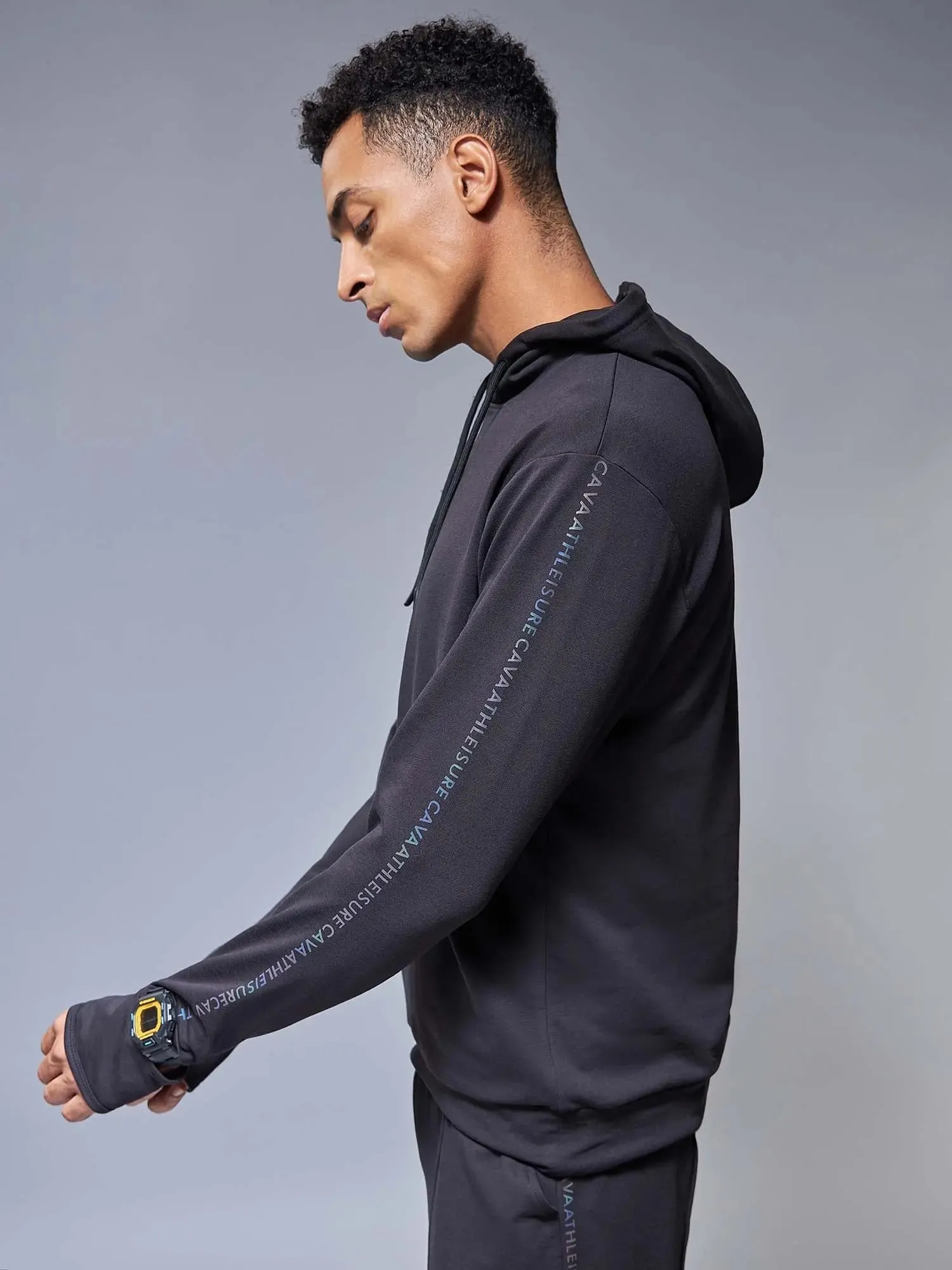 Black Signature Sprint Hoodie