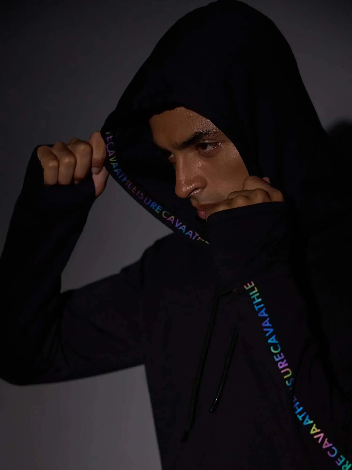 Black Signature Sprint Hoodie