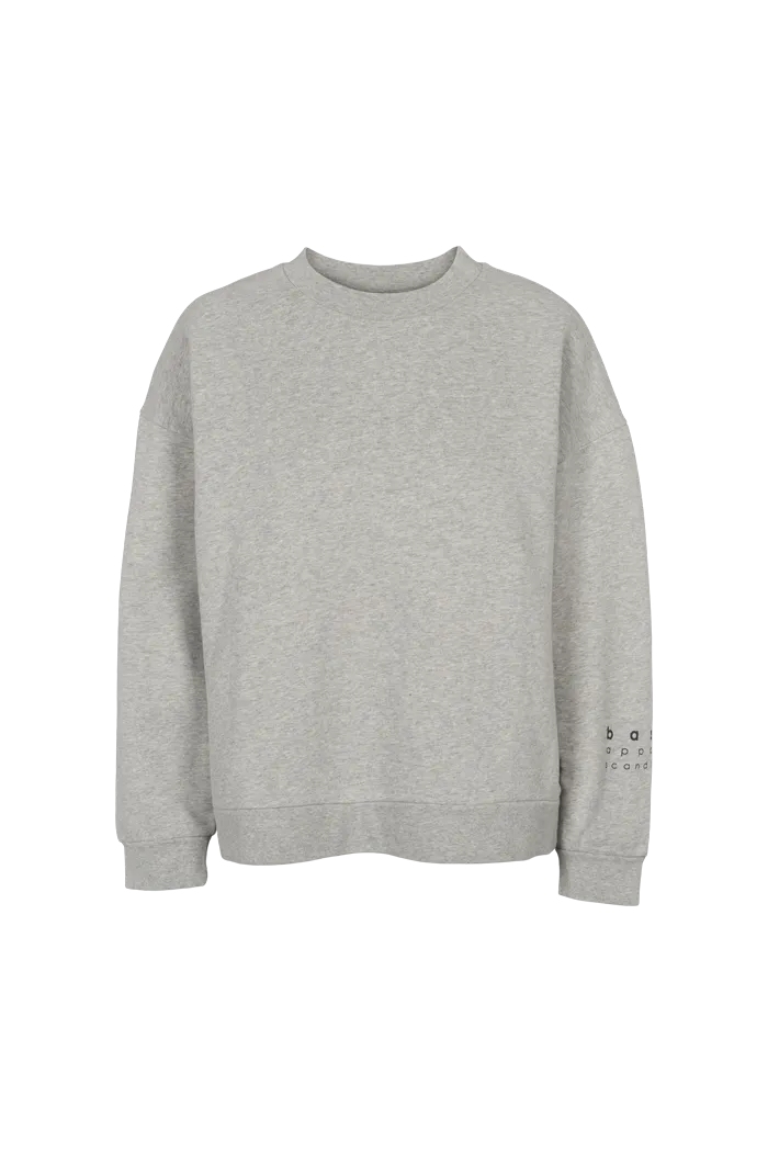 Cinna Oversized Sweat - Grey Mel.