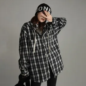 Classic Check Hoodie Shirt