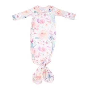 Copper Pearl - Newborn Knotted Gown - Bloom