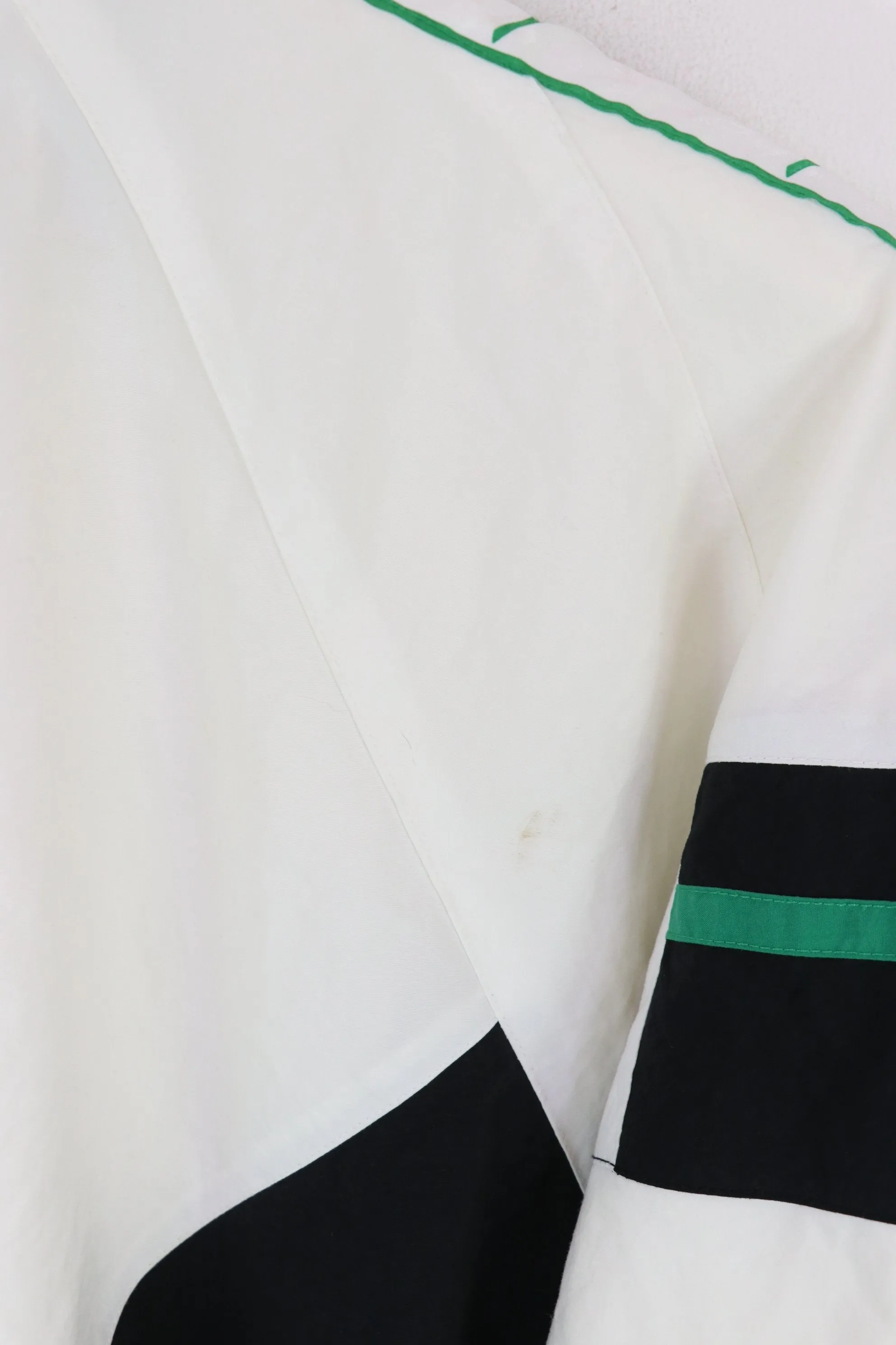 Diadora Shell Suit Jacket White/Black XL