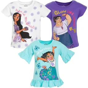 Disney Encanto 3 Pack Fashion Graphic T-Shirts