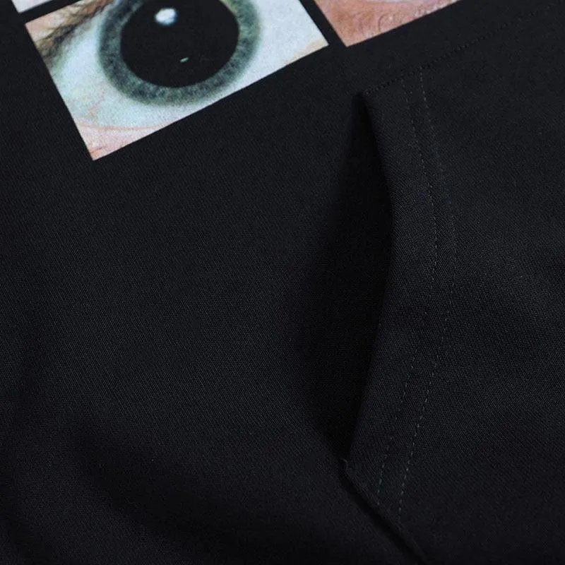 Sure, heres an optimized title for the product:

Stylish Eye Graphic Photo Hoodie - Comfortable & Trendy Sweatshirt