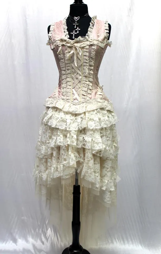 FRENCH CABARET SKIRT - IVORY