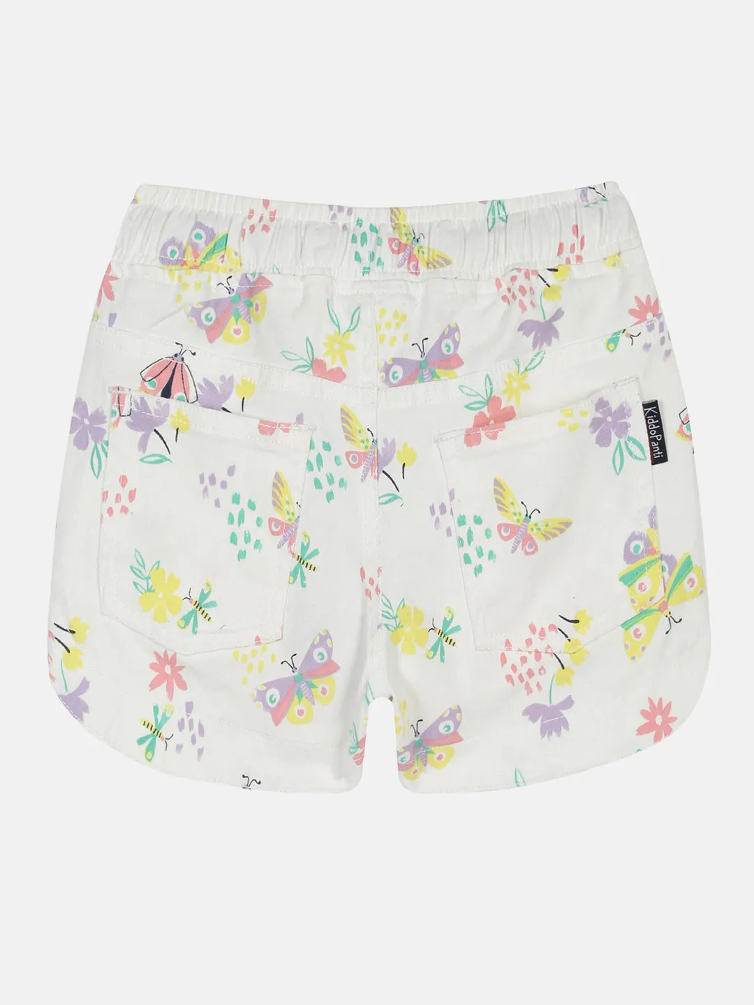 Girls Basic Roll up Hot Short