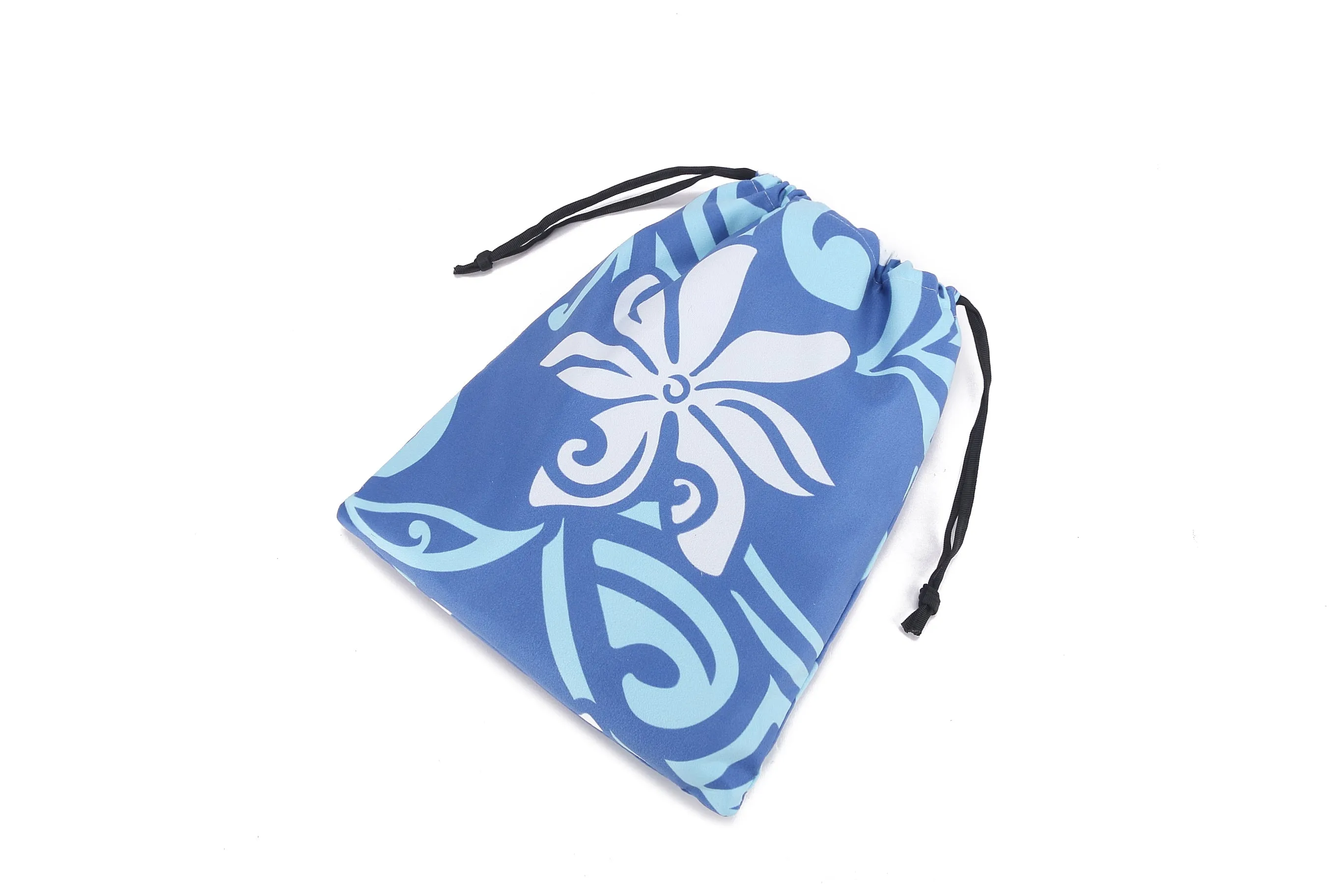 Hooded Beach Towel Poncho Adult Tiare Infinity Blue