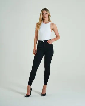 Jessica High Rise Skinny Black