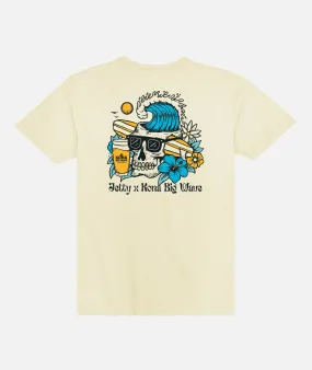 Jetty x Kona Ocean Minded Tee - Lemonade