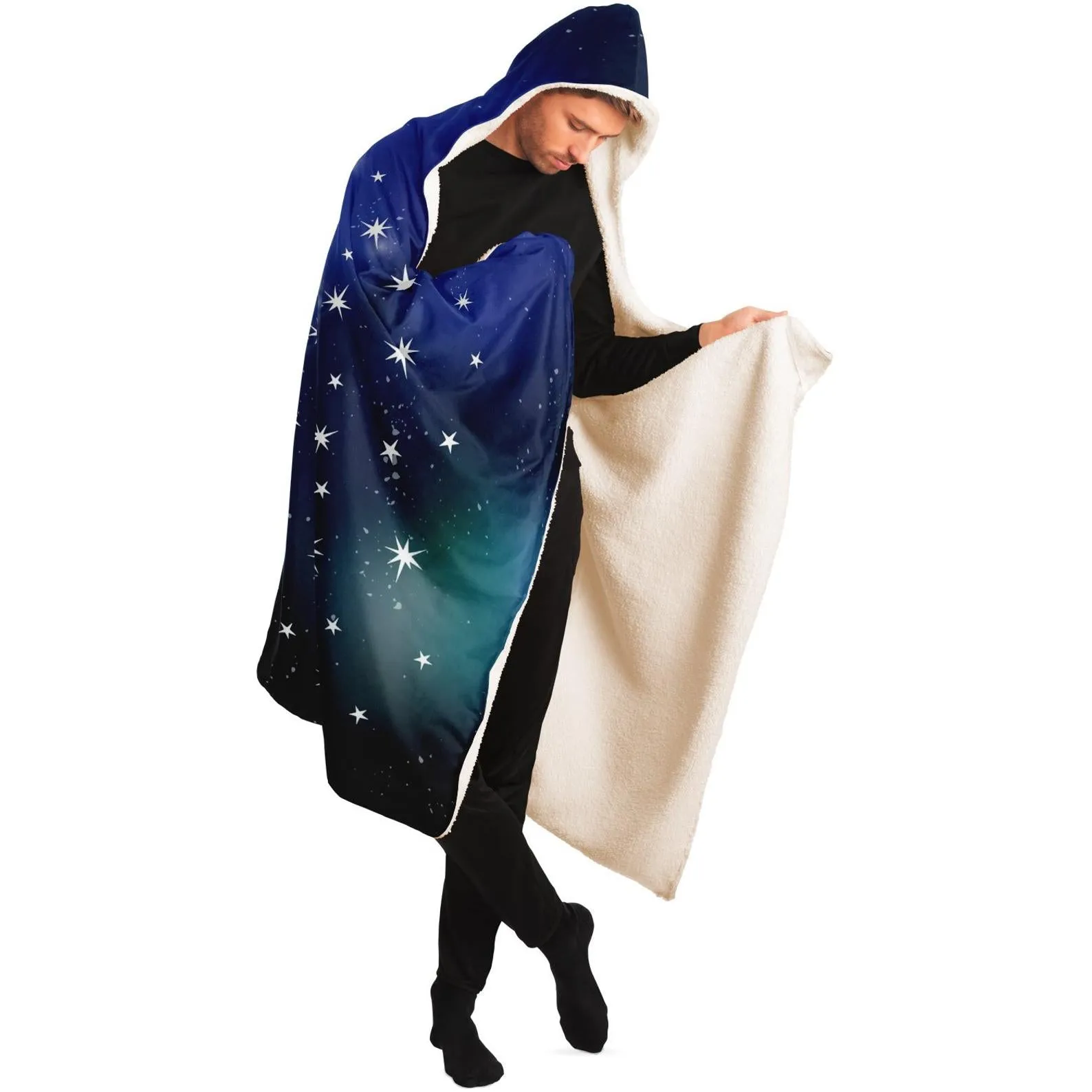 Leo Zodiac Star Sign Hooded Blanket, Leo Hooded Throw, Leo Birth Sign Blanket, Vivid Pattern Blanket, Teen Girls Adult Hooded Blanket