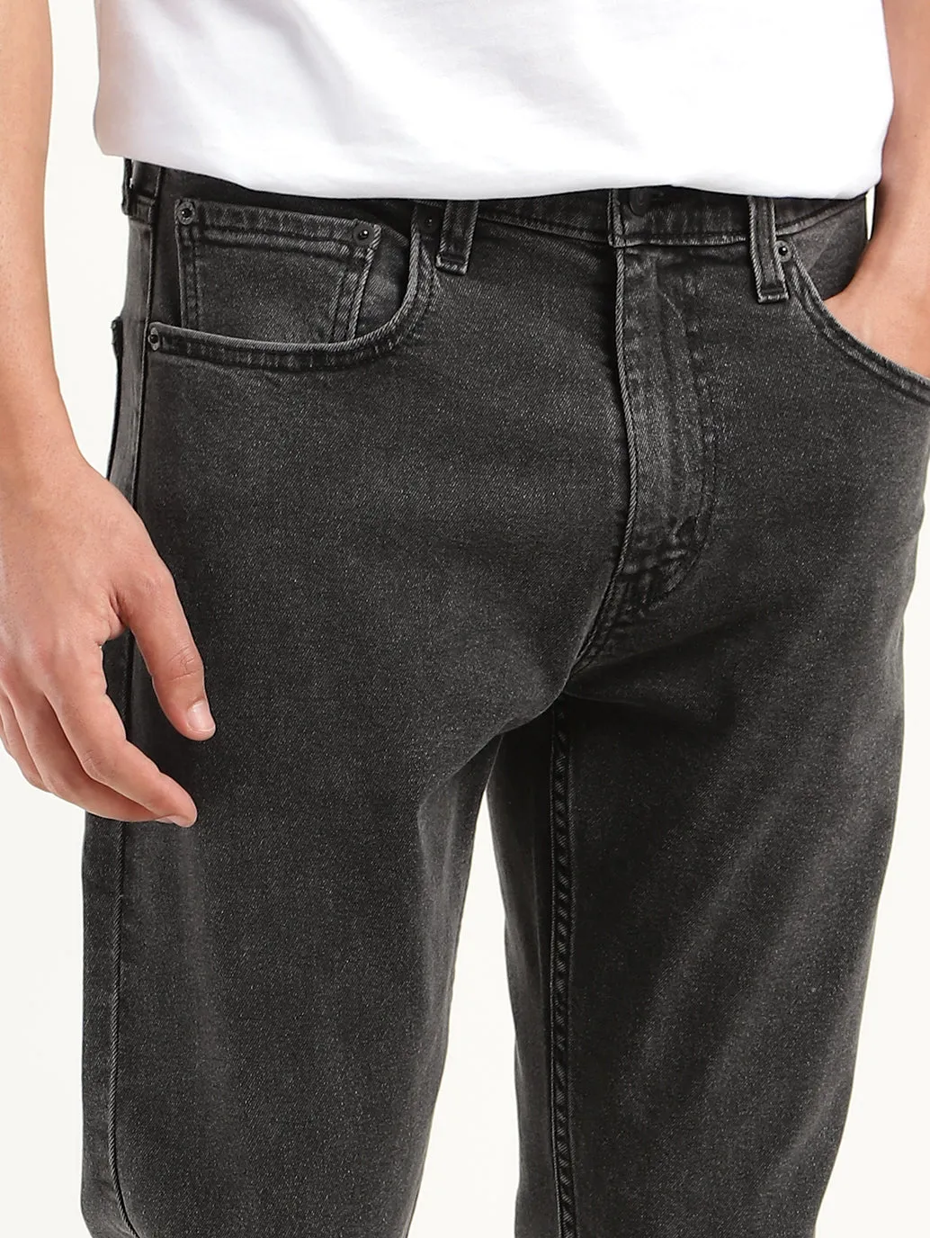 Men's 512 Black Slim Tapered Fit Jeans