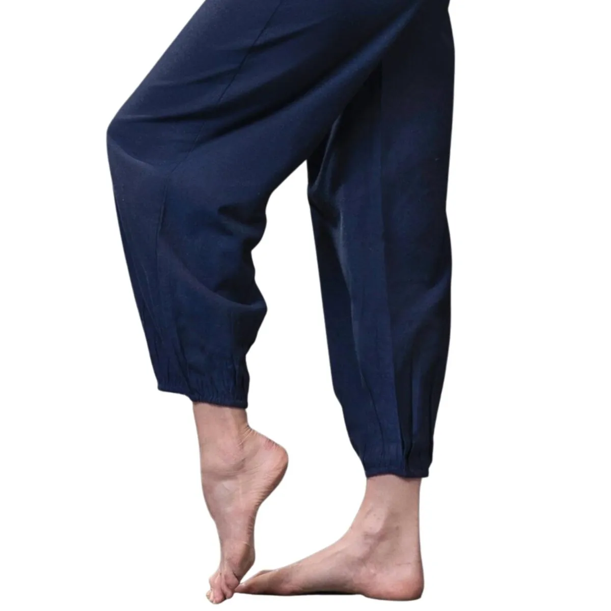 Natural Cotton Harem Pants