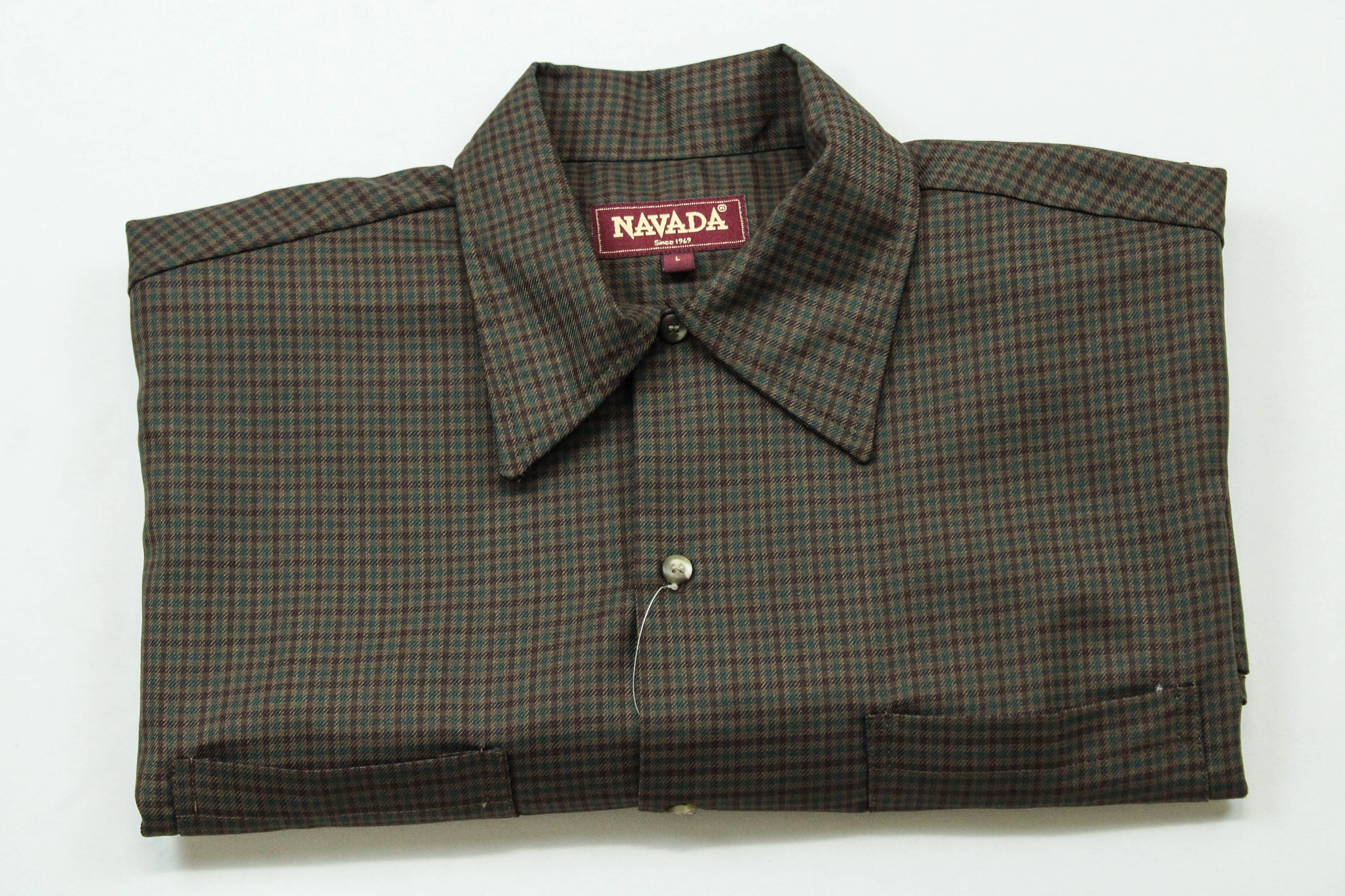 Navada L/S Dark Check Shirt