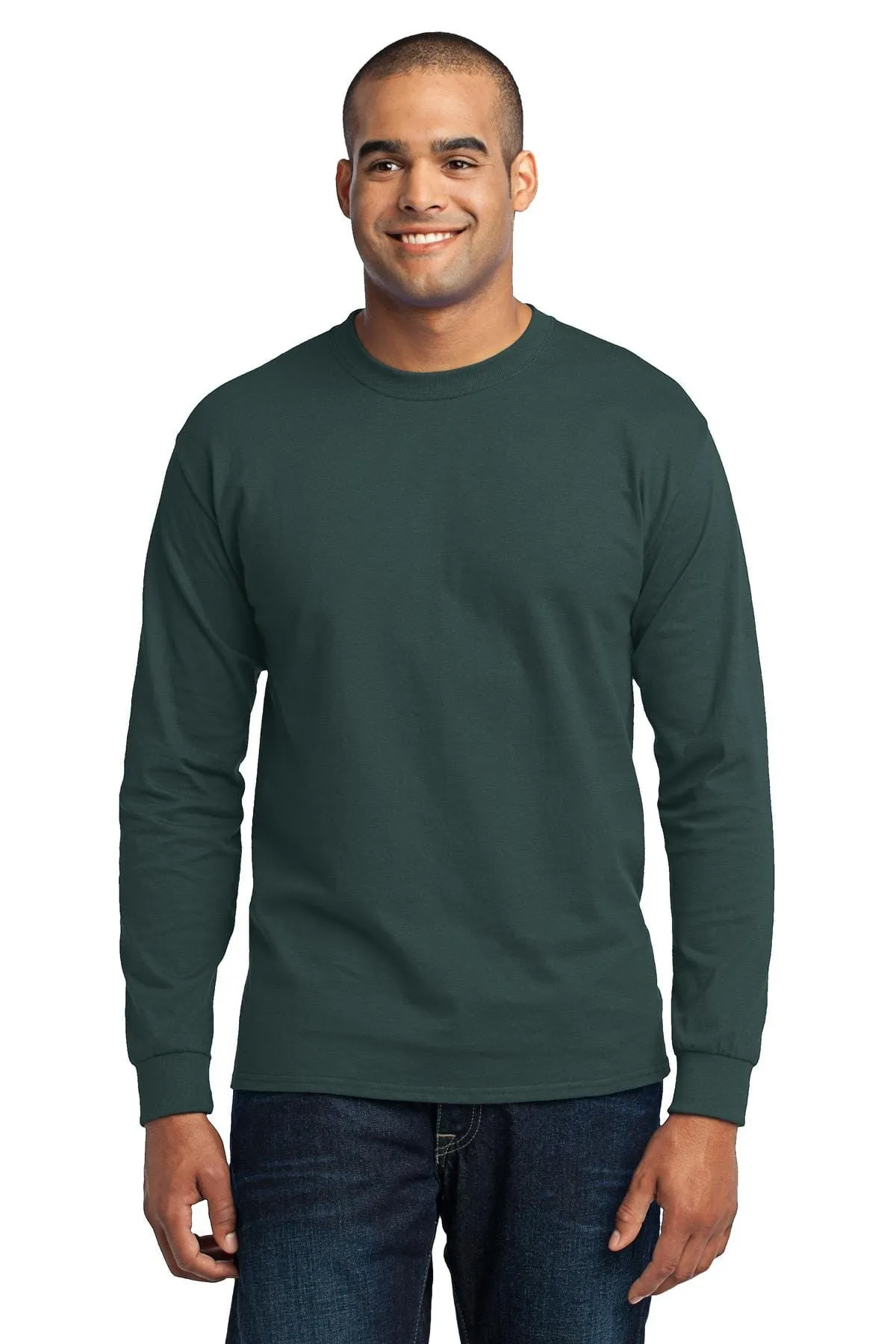 Port & Company 50/50 Poly/Cotton Tall Long Sleeve Tee