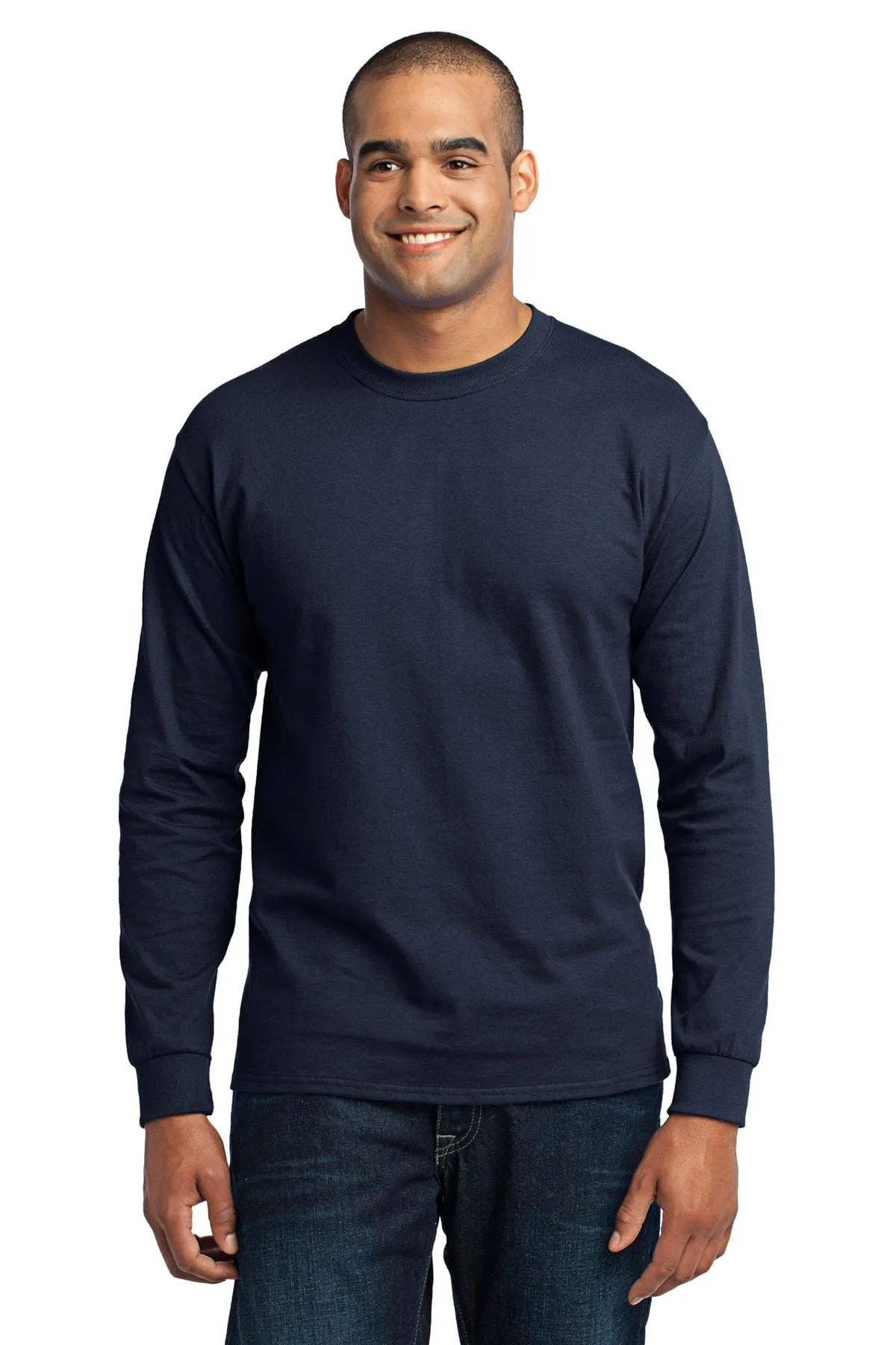 Port & Company 50/50 Poly/Cotton Tall Long Sleeve Tee