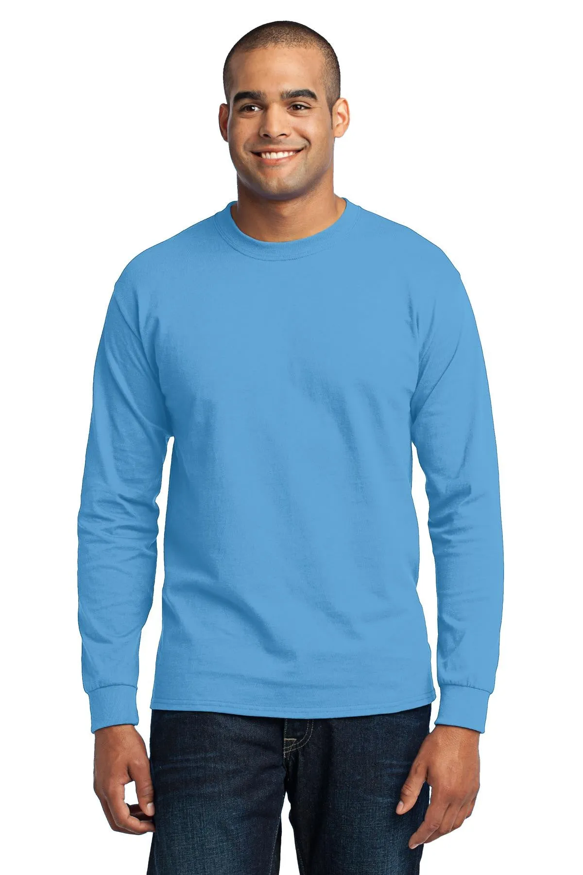 Port & Company 50/50 Poly/Cotton Tall Long Sleeve Tee