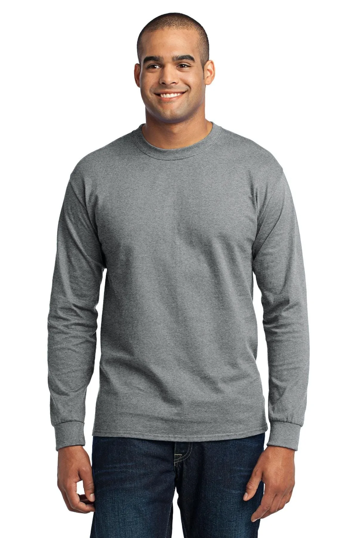 Port & Company 50/50 Poly/Cotton Tall Long Sleeve Tee