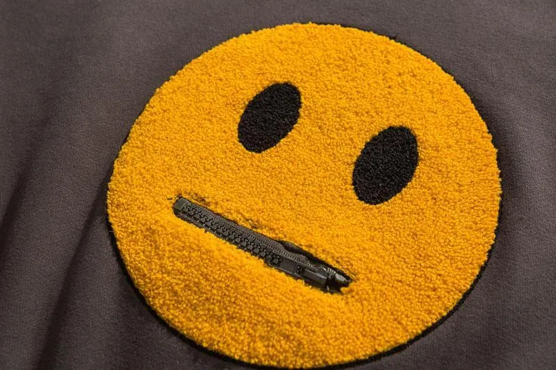 Smiley Zipper Hoodie