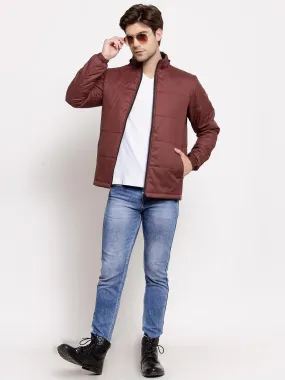 Style Quotient Mens Solid Quilted Jackets