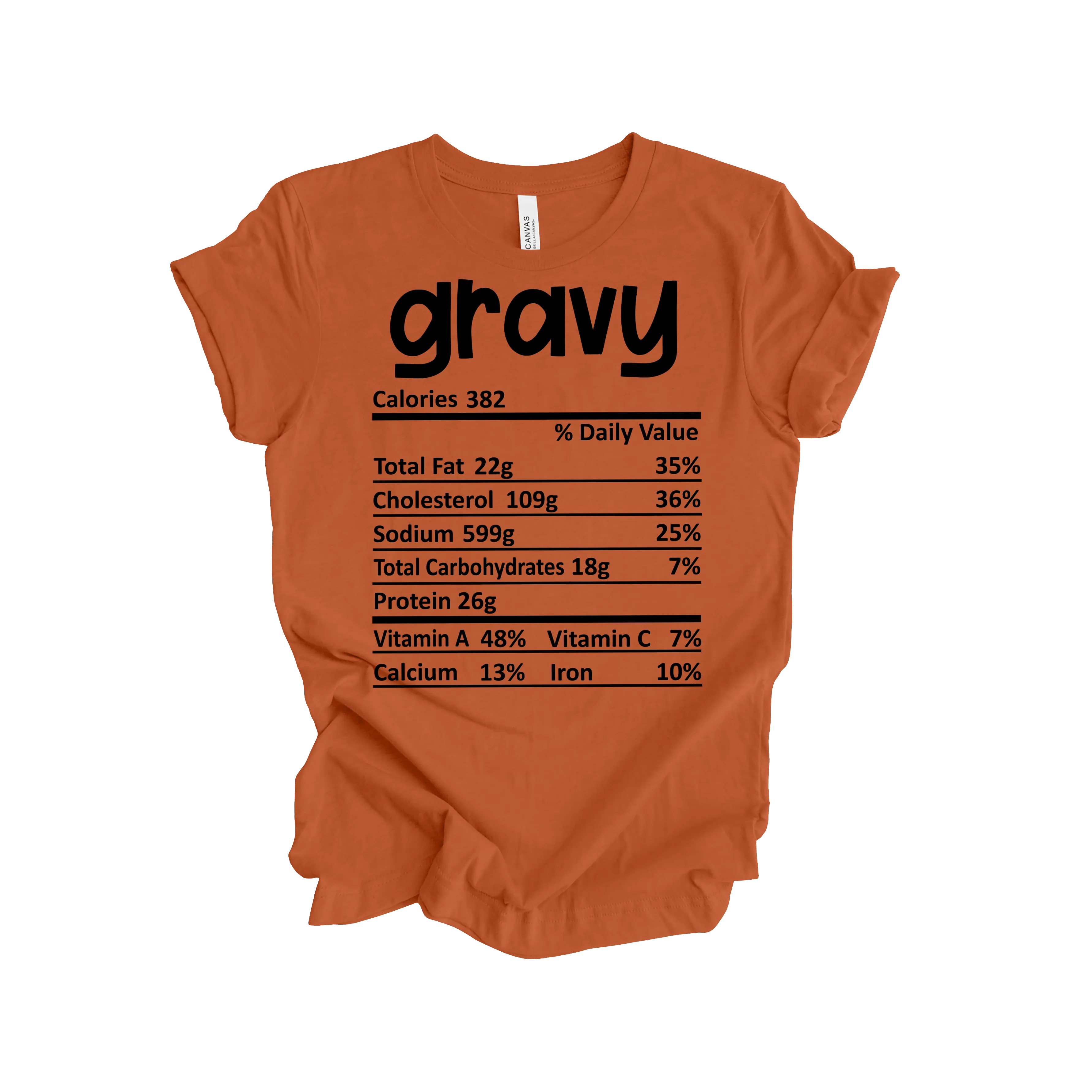 Thanksgiving-Holiday Menu Shirts