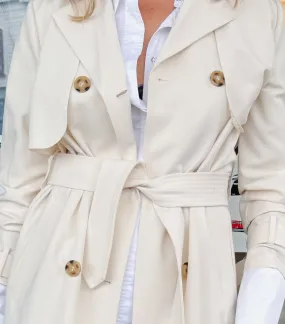 Trench Coat | Ivory